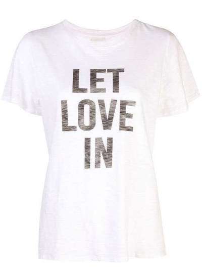 Cinq A Sept футболка Let Love In ZT136118Z