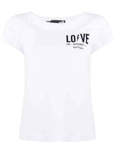 Love Moschino футболка с логотипом W4F301RE1698