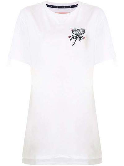 BAPY BY *A BATHING APE® футболка с вышитым логотипом и короткими рукавами BTE1133
