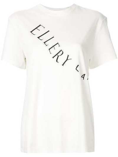 Ellery футболка 'Paper Knife Ellery' с графическим принтом 9RT256TEWHT