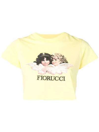 Fiorucci укороченная футболка Angels с принтом WWCTVANGCJLY