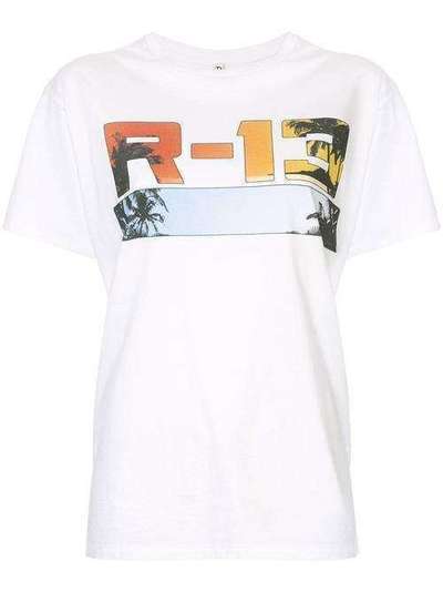 R13 футболка с логотипом R13M391404