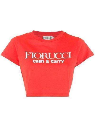 Fiorucci укороченная футболка с логотипом W01TCAC2COR