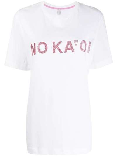 No Ka' Oi футболка с логотипом и блестками P3CTSNOKW72591A0