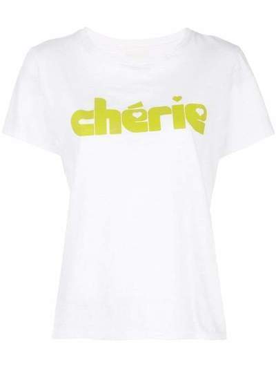 Cinq A Sept футболка с принтом Cherie ZT3272392Z