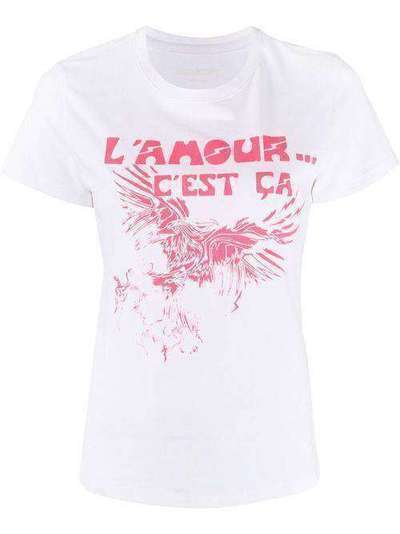 Zadig&Voltaire футболка Azedi Amour SJTS1808F