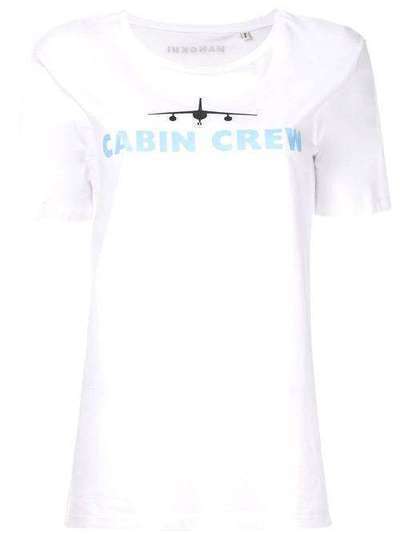 Manokhi футболка с круглым вырезом 'Cabin' MANO150CABINECREW