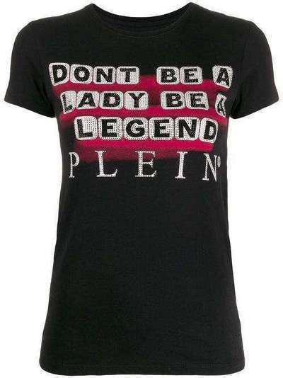 Philipp Plein футболка с принтом Legend A19CWTK1798PTE003N