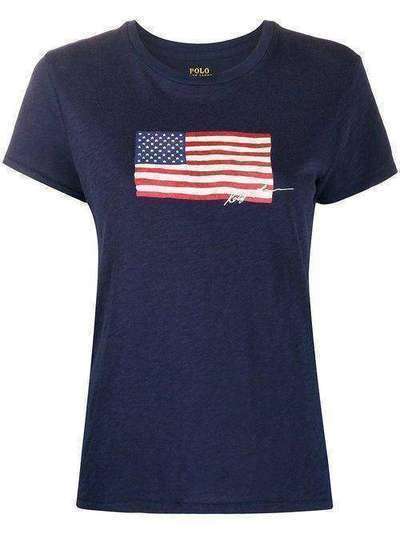 Ralph Lauren футболка с флагом USA 211782940