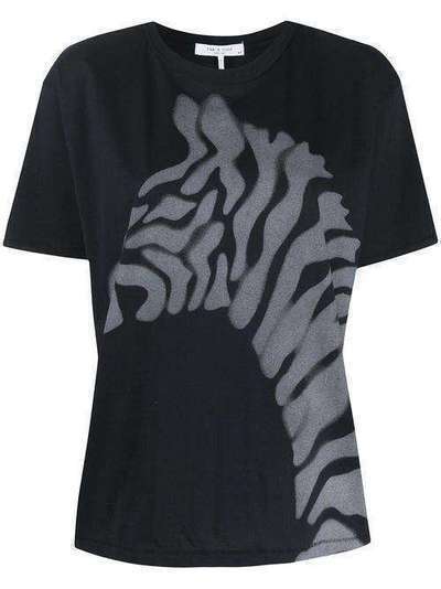Rag & Bone футболка Zebra Boy свободного кроя WCC19HT045PB45