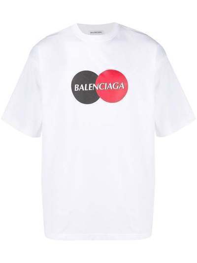 Balenciaga футболка с логотипом Uniform 620941TIV79
