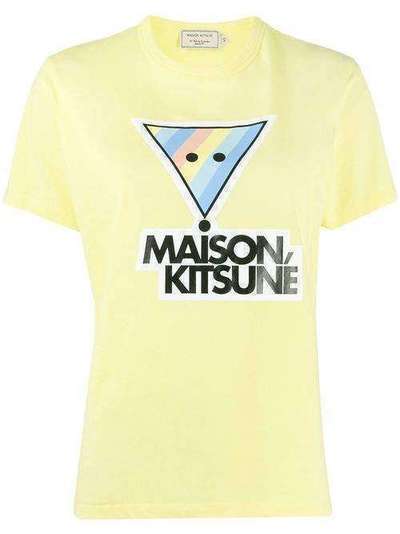 Maison Kitsuné футболка с графичным логотипом SS20EW00145KJ0010