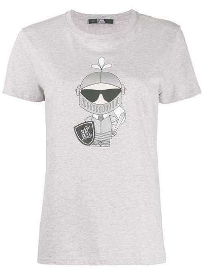 Karl Lagerfeld футболка с принтом 96KW1751255