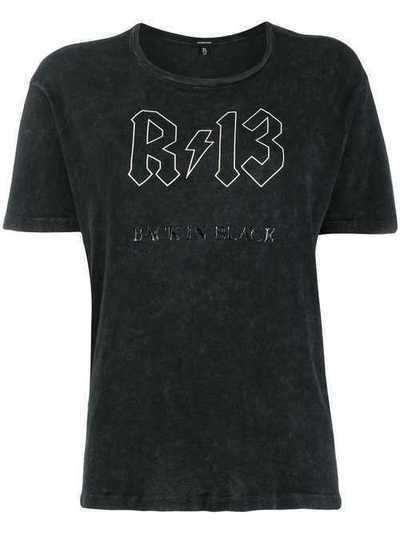 R13 футболка с короткими рукавами R13W3904