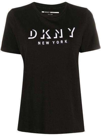 DKNY футболка с логотипом DP9T7094