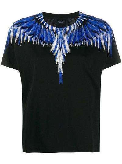 MARCELO BURLON COUNTY OF MILAN футболка Square Wings CWAA030S20JER0021045