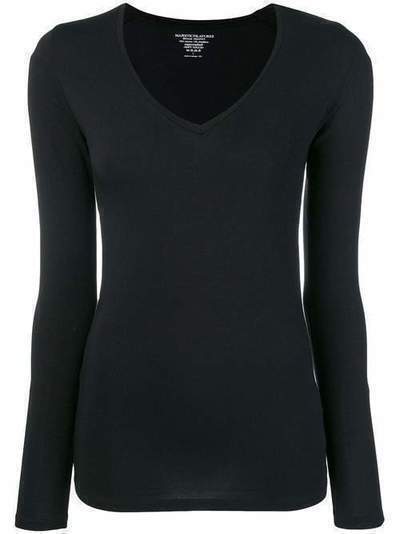 Majestic Filatures long-sleeve fitted top J001FTS010