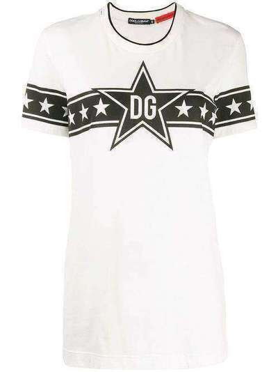 Dolce & Gabbana футболка DG Star с принтом F8L91TFI7K9