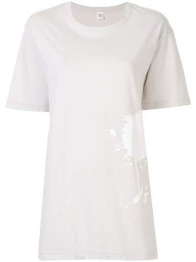 Y's футболка с эффектом разбрызганной краски YST01670