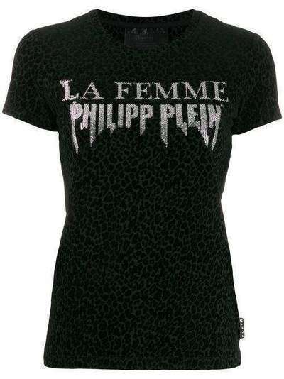 Philipp Plein декорированная футболка La Femme A19CWTK1771PTE003N