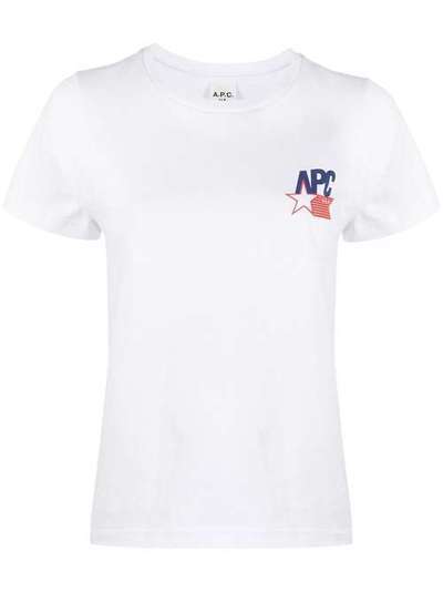 A.P.C. футболка с логотипом COEDTF26869