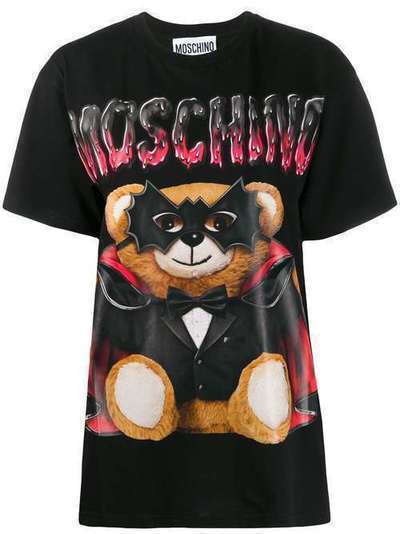 Moschino футболка с принтом Teddy Bear V07110540
