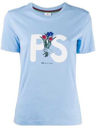PS Paul Smith футболка с принтом W2RG799AP128440