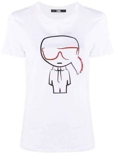 Karl Lagerfeld футболка Ikonik Karl 205W1709100