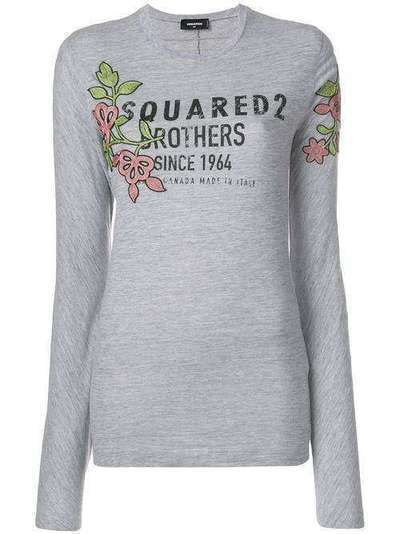Dsquared2 floral logo printed top S72GD0108S22146