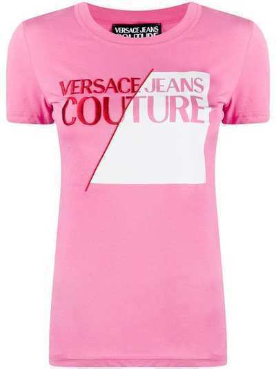 Versace Jeans Couture футболка с короткими рукавами и логотипом B2HVB7T230378