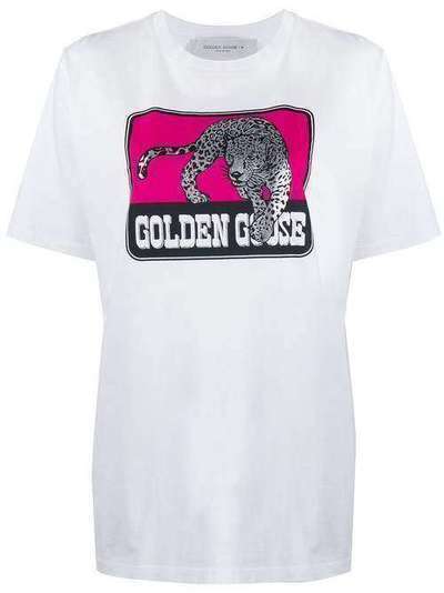 Golden Goose футболка с графичным логотипом G36WP026S1