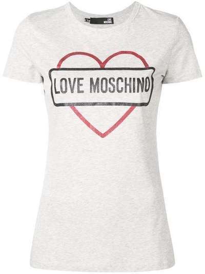 Love Moschino футболка с принтом и логотипом W4F7348E2011