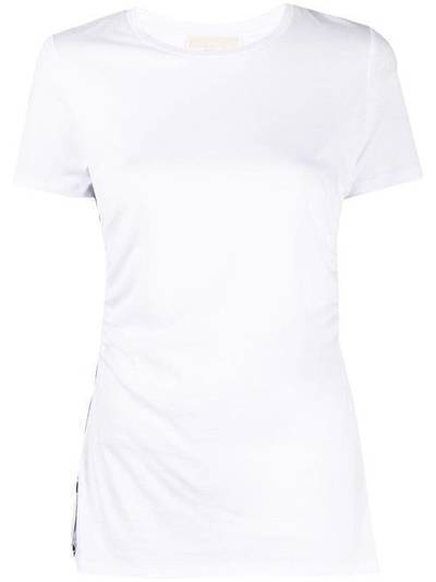 Michael Michael Kors футболка со сборками MS05MJW6TF