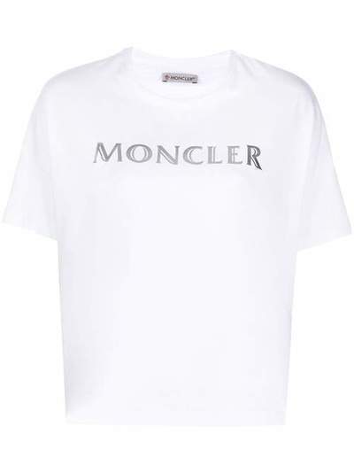 Moncler футболка с логотипом F10938C70410V8094