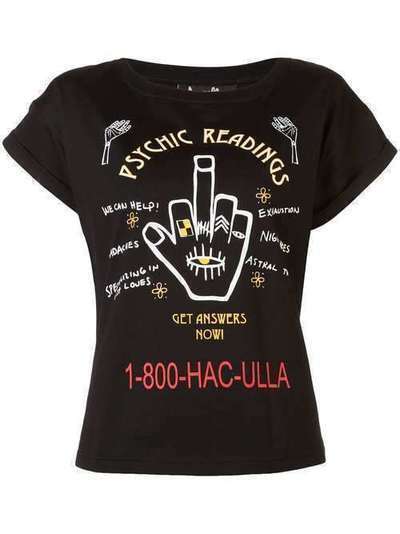 Haculla Psychic Readings print T-shirt HAW08AHT06