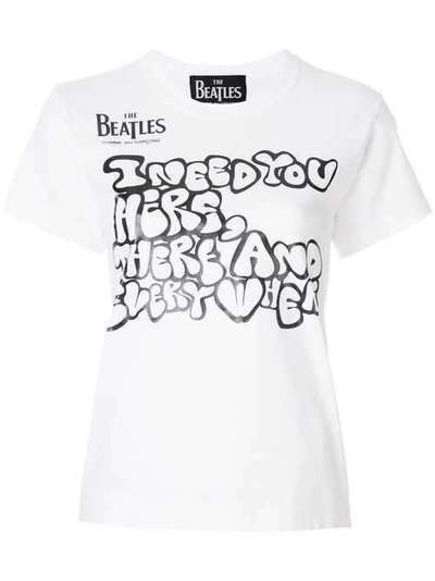 The Beatles X Comme Des Garçons футболка 'The Beatles' VRT004