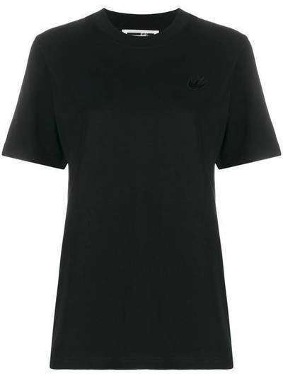 McQ Alexander McQueen приталенная футболка с короткими рукавами 583304ROJ31