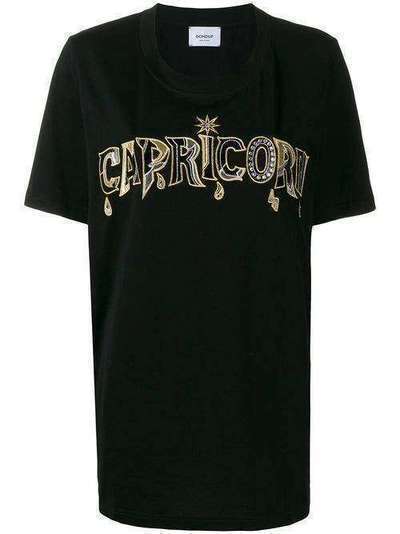 Dondup футболка Capricorn с надписью S653JF0243DZ64
