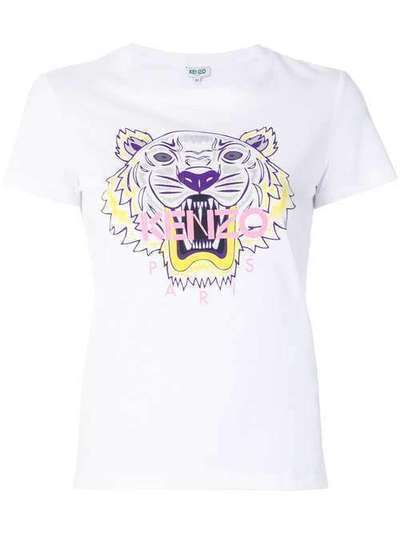 Kenzo футболка с изображением тигра F852TS7214YA