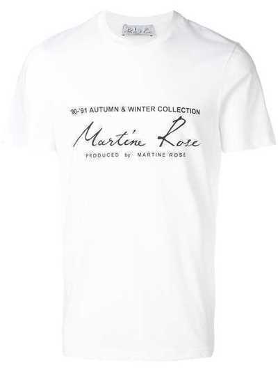 Martine Rose printed logo T-shirt CMR603