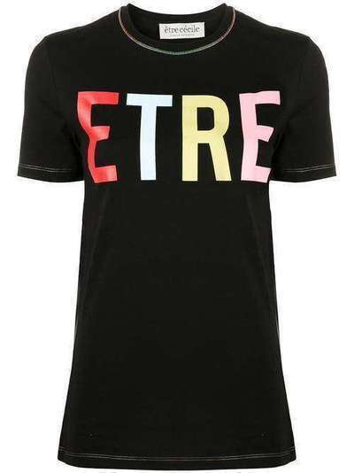 Être Cécile футболка Etre с короткими рукавами и логотипом ETRET