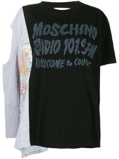 Moschino многослойная футболка A12050540