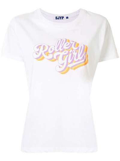 SJYP футболка Roller Girl Petit PW2A3WTS069W