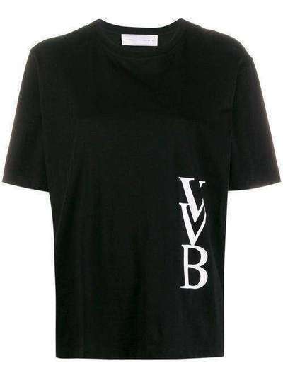 Victoria Victoria Beckham футболка с логотипом 2120JTS000839A