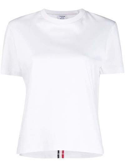 Thom Browne футболка свободного кроя с полосками FJS059A03549