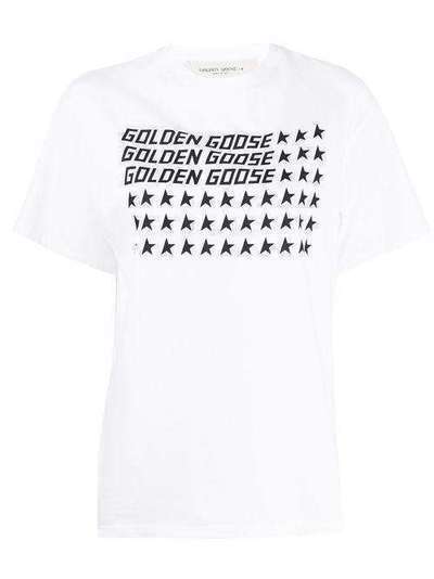 Golden Goose футболка с логотипом G36WP124A3
