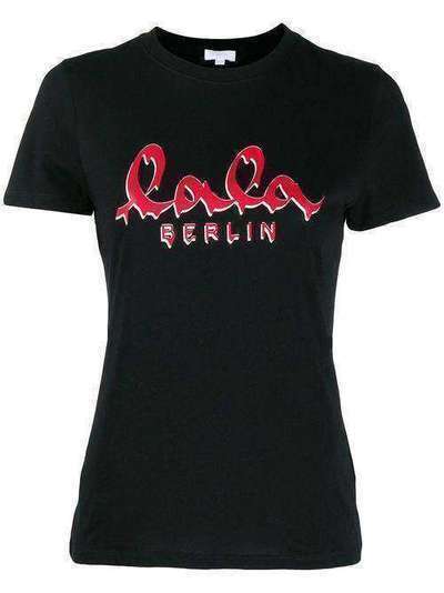 Lala Berlin футболка с логотипом 1196CK1010