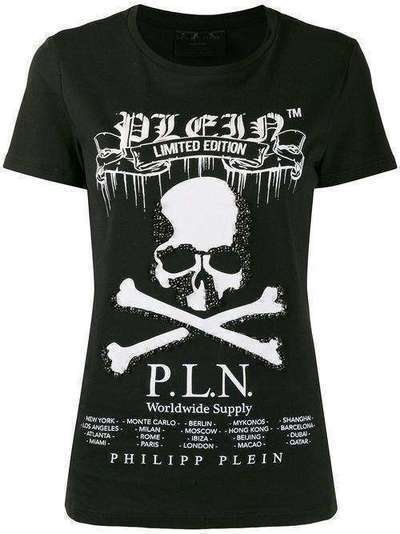 Philipp Plein футболка с принтом F19CWTK1696PTE003N