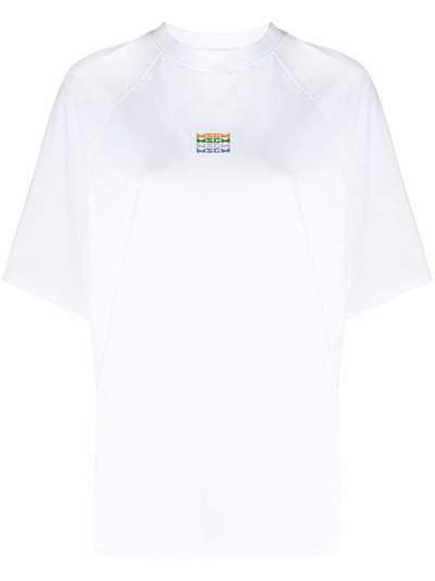 MSGM футболка с логотипом 2842MDM261207498