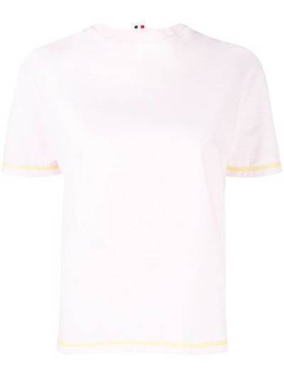 Thom Browne футболка с боковым разрезом FJS049A01454